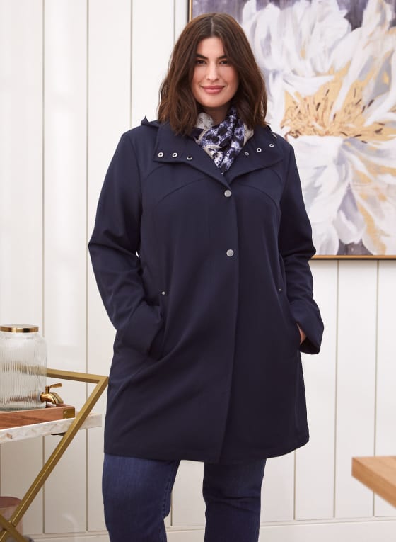 Hooded Raincoat