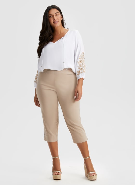 Floral Embroidery Blouse