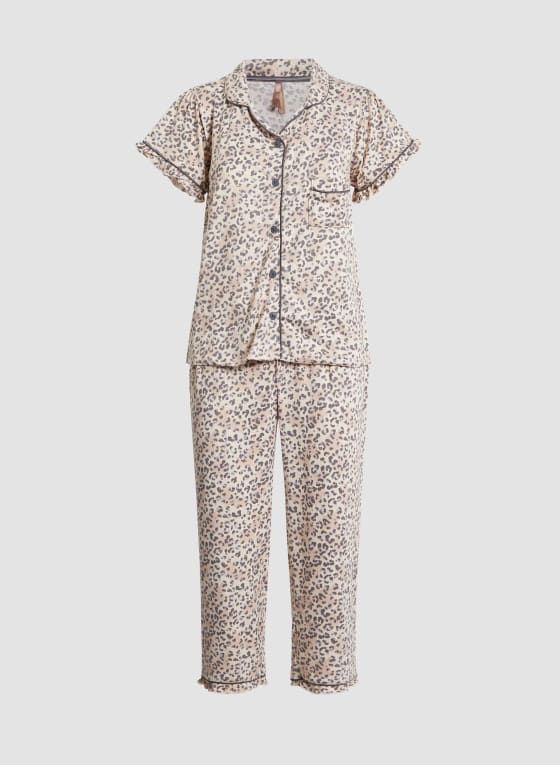 Animal Print Pyjama Set