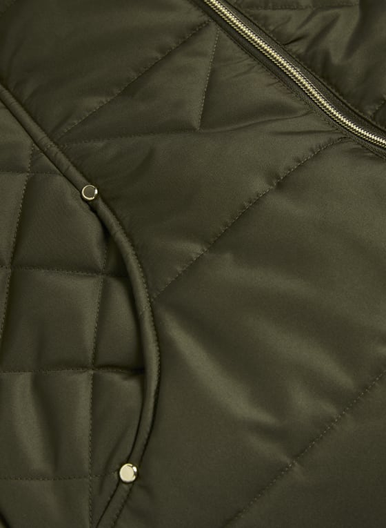 Vegan Down Quilted Coat