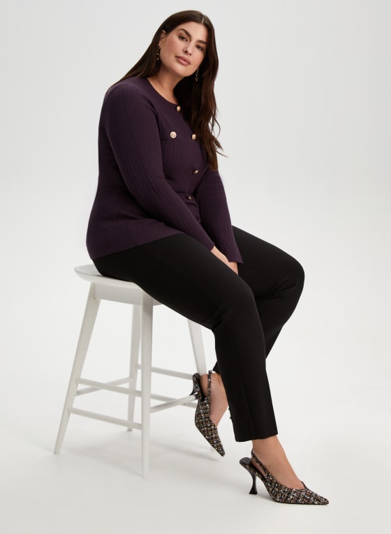 Button Detail Sweater