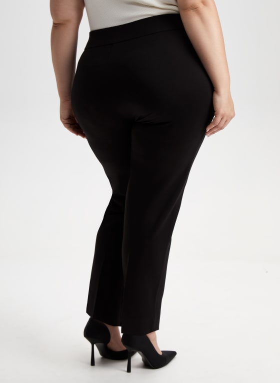 Pull-On Straight Leg Pants