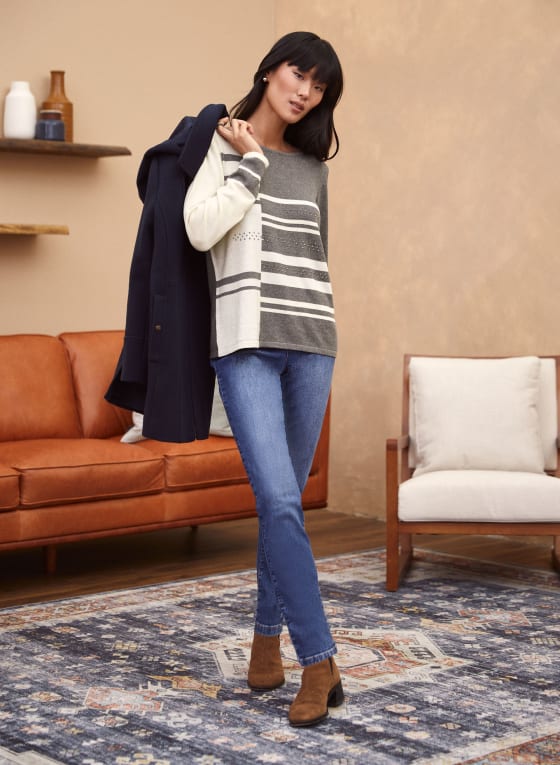 Colour Block Sweater