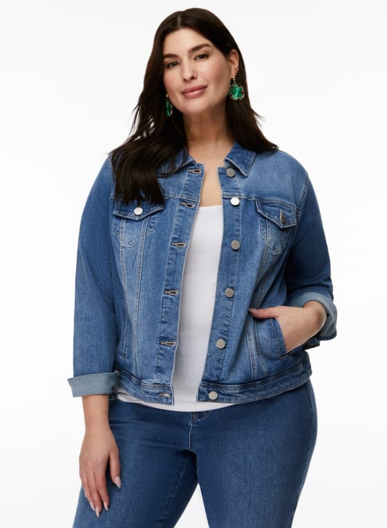 Cropped Denim Jacket