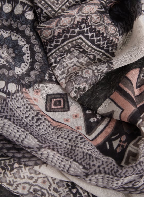 Abstract Print Scarf