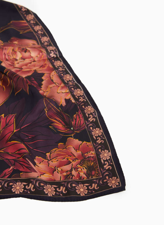 Floral Print Scarf