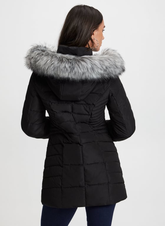 Vegan Down Quilted Coat