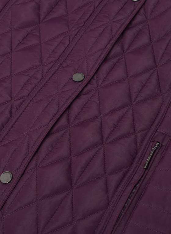 Vegan Down Quilted Coat