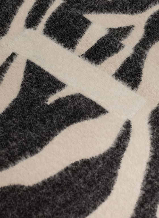 Zebra Print Cardigan