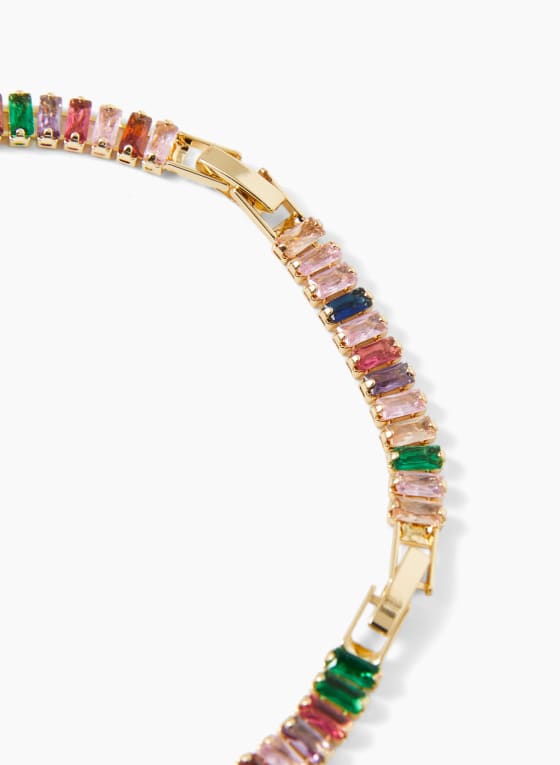 Multicolour Crystal Necklace