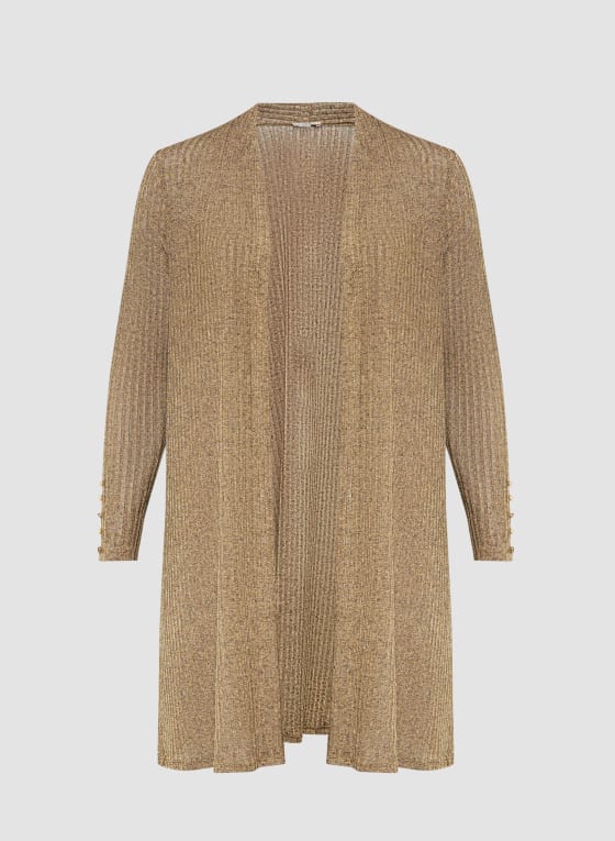 Open Front Cardigan Top