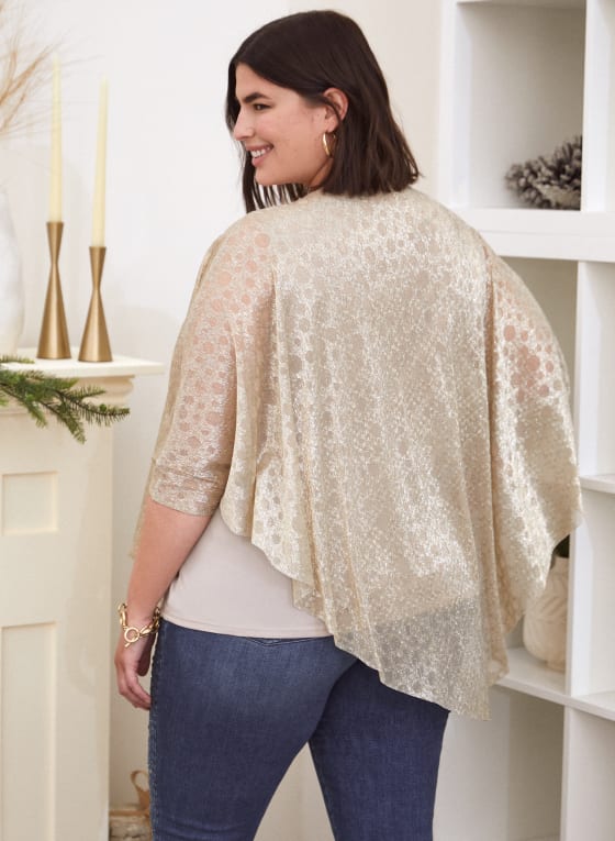 Asymmetric Shimmer Blouse