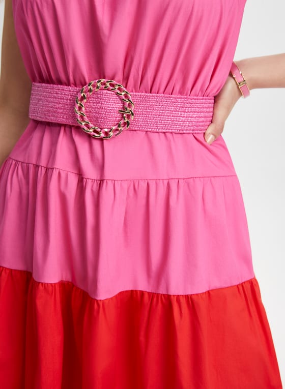 Chain Link Buckle Belt