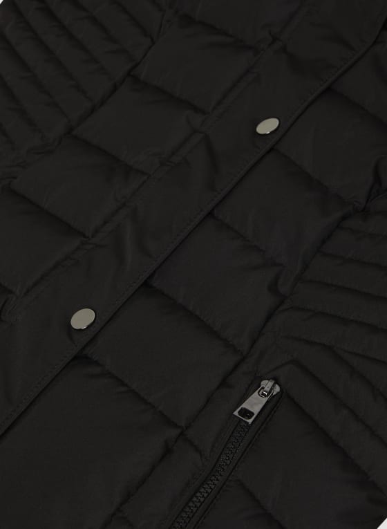 Vegan Down Quilted Coat