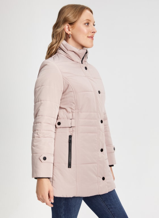 Quilted Vegan Down Coat