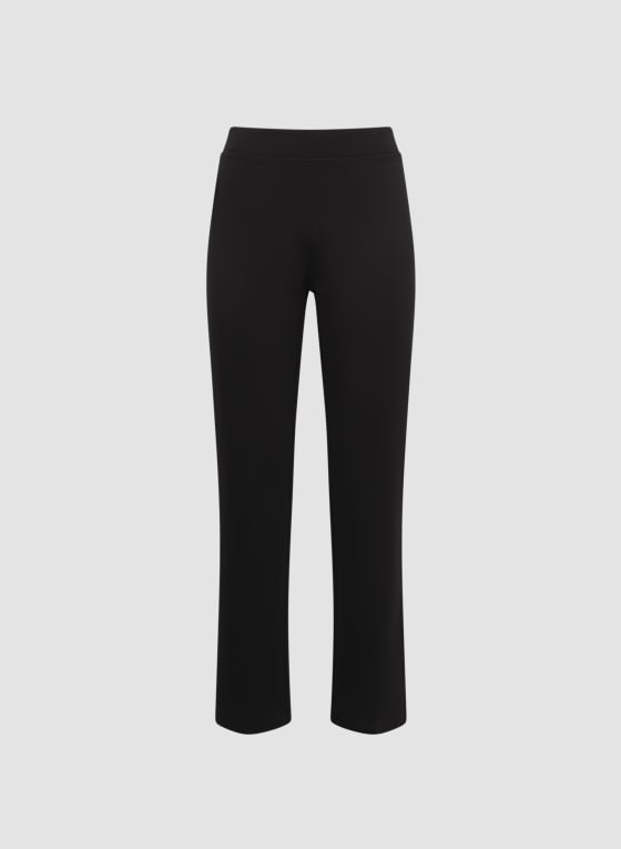 Pull-On Straight Leg Pants