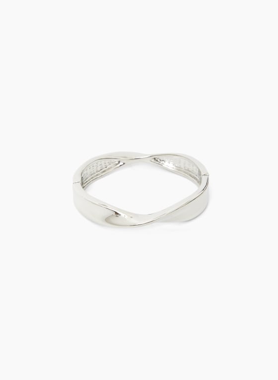 Twist Detail Hinge Bracelet