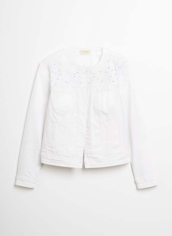 Embroidered Denim Jacket