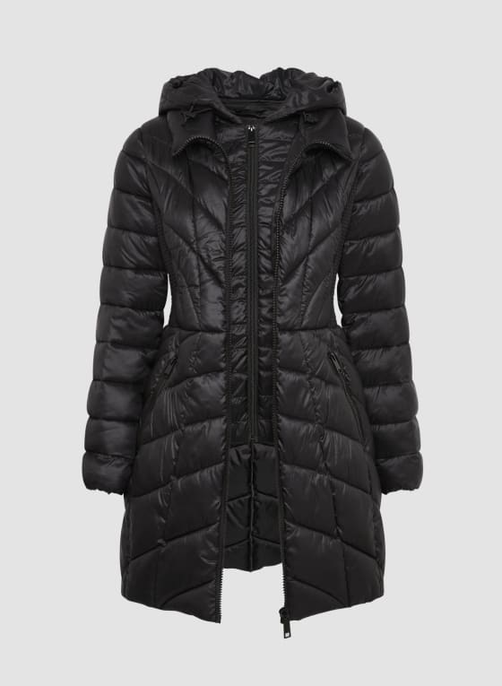 Packable Quilted Vegan Down Coat