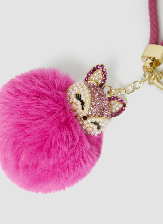 Crystal Fox Key Chain