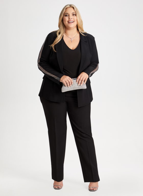 Joseph Ribkoff - Mesh Detail Jacket