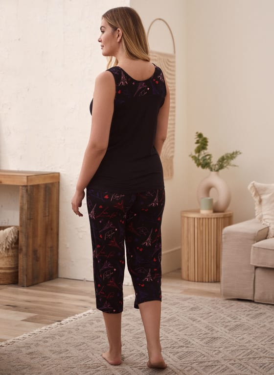Paris Print Pyjama Set