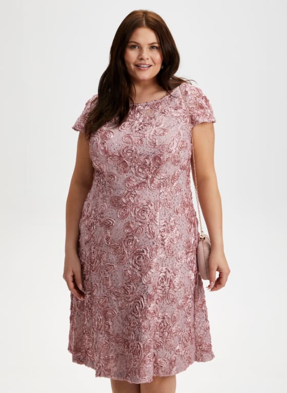 Floral Embroidery Dress