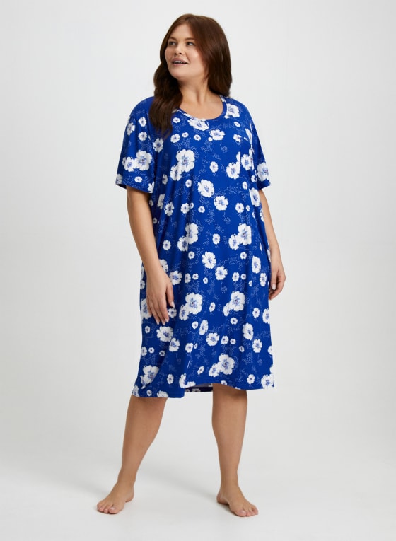Floral Print Nightgown