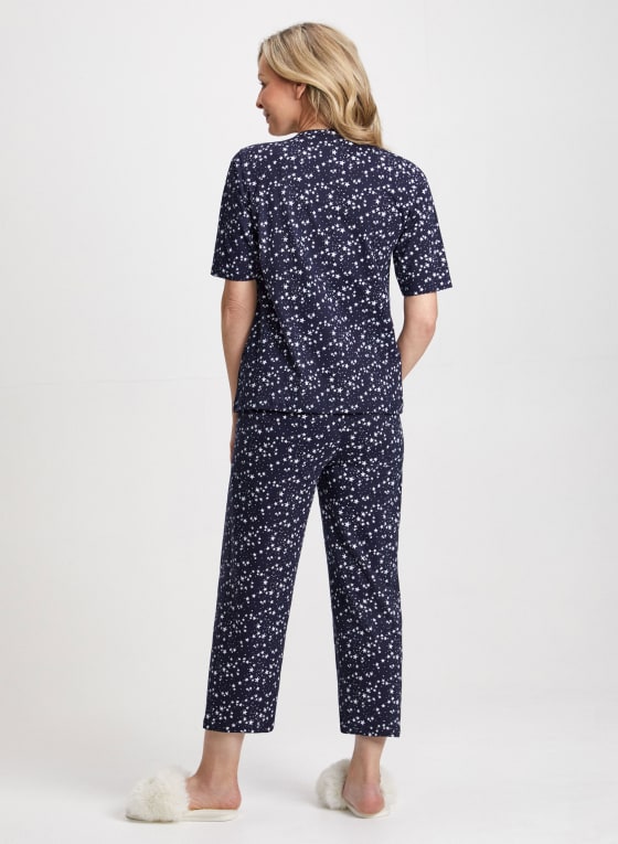 Star Motif Pyjama Set