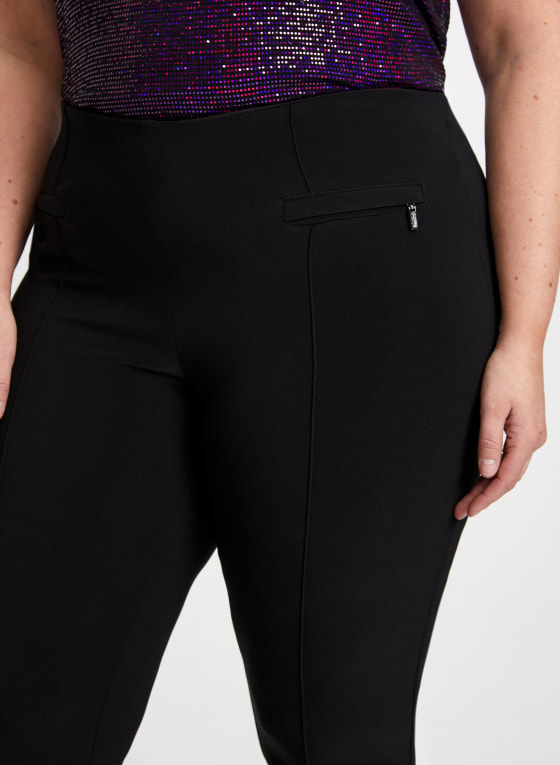 Slim Leg Pull-On Pants