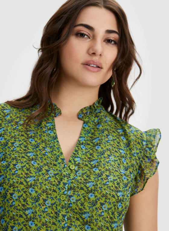 Floral Print Blouse