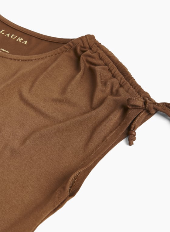 Ruched Short Sleeve Tee