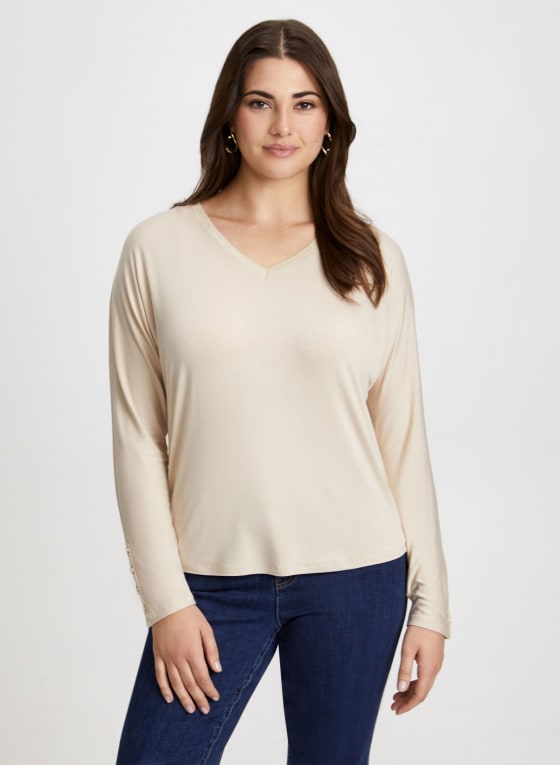 3/4 Dolman Sleeve Top