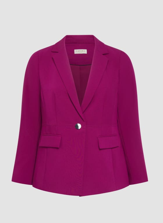 Notch Collar Blazer