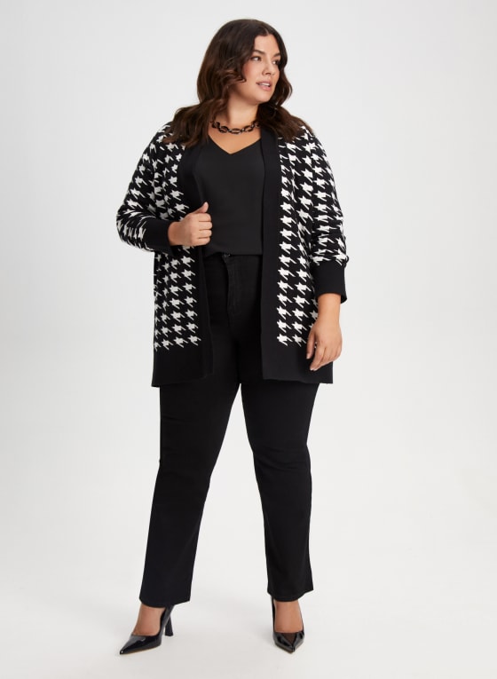 Houndstooth Cardigan