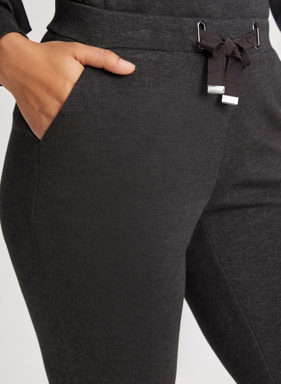 Pull-On Straight Leg Pants