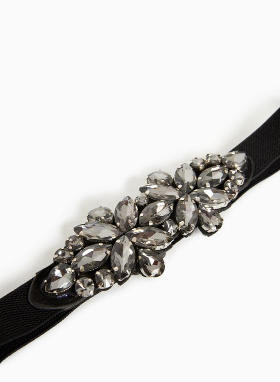Faceted Stone Cluster Belt