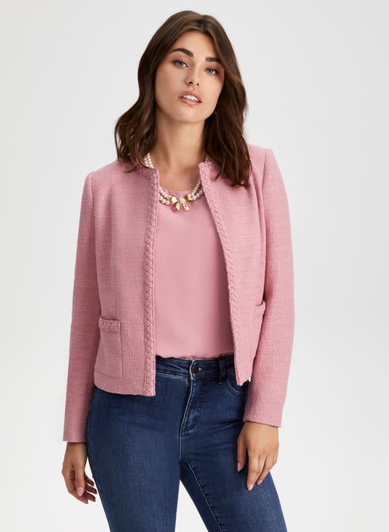 Trim Detail Short Jacket