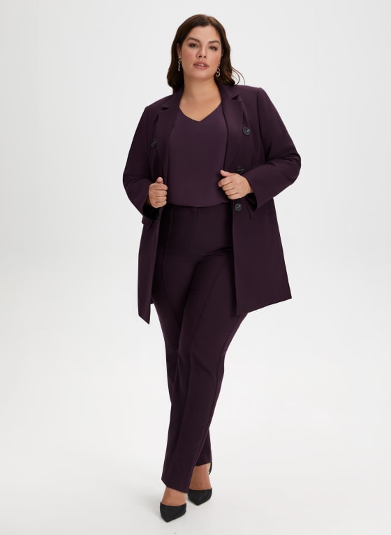 Long Button Detail Jacket