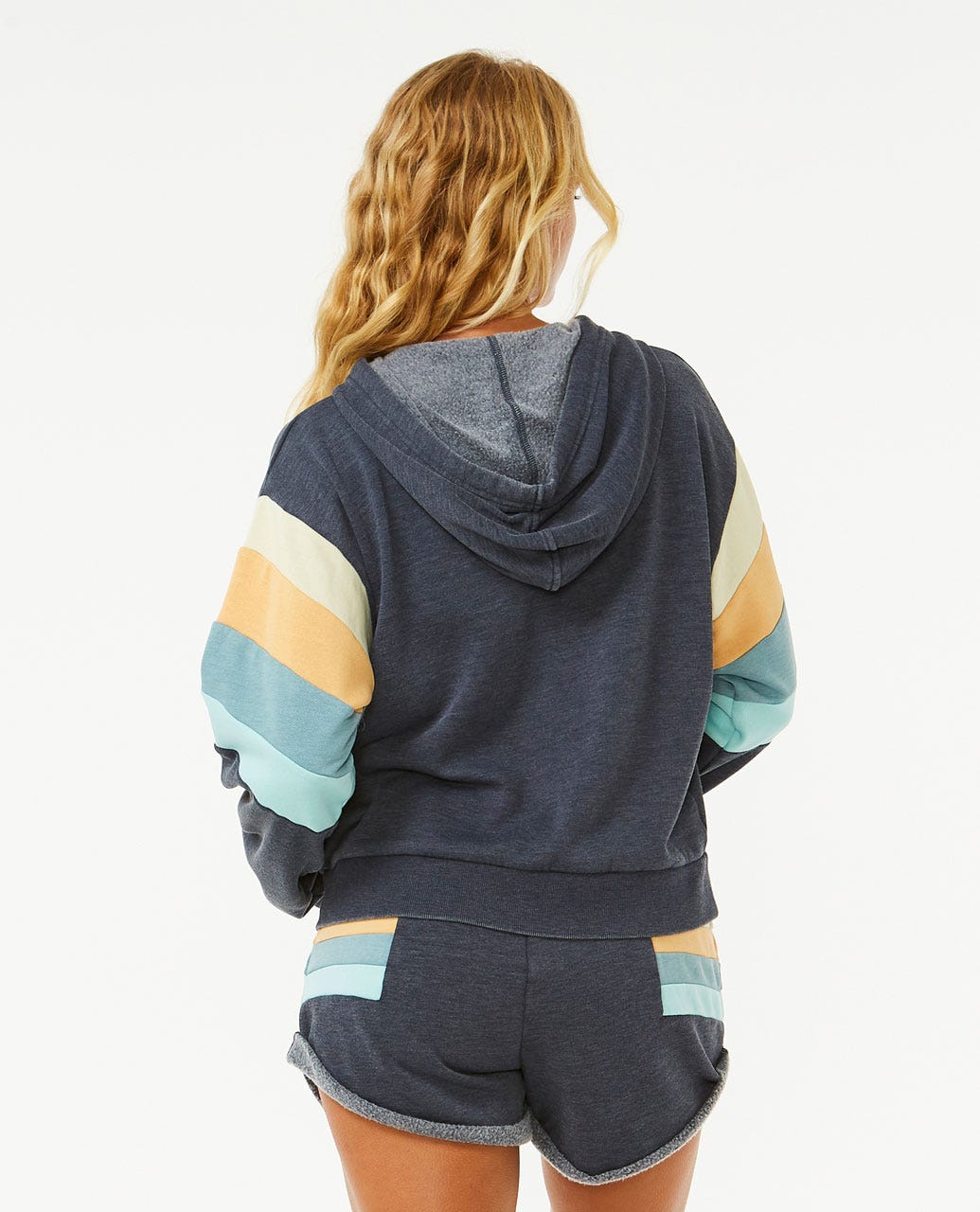 Surf Revival Zip Through Hood