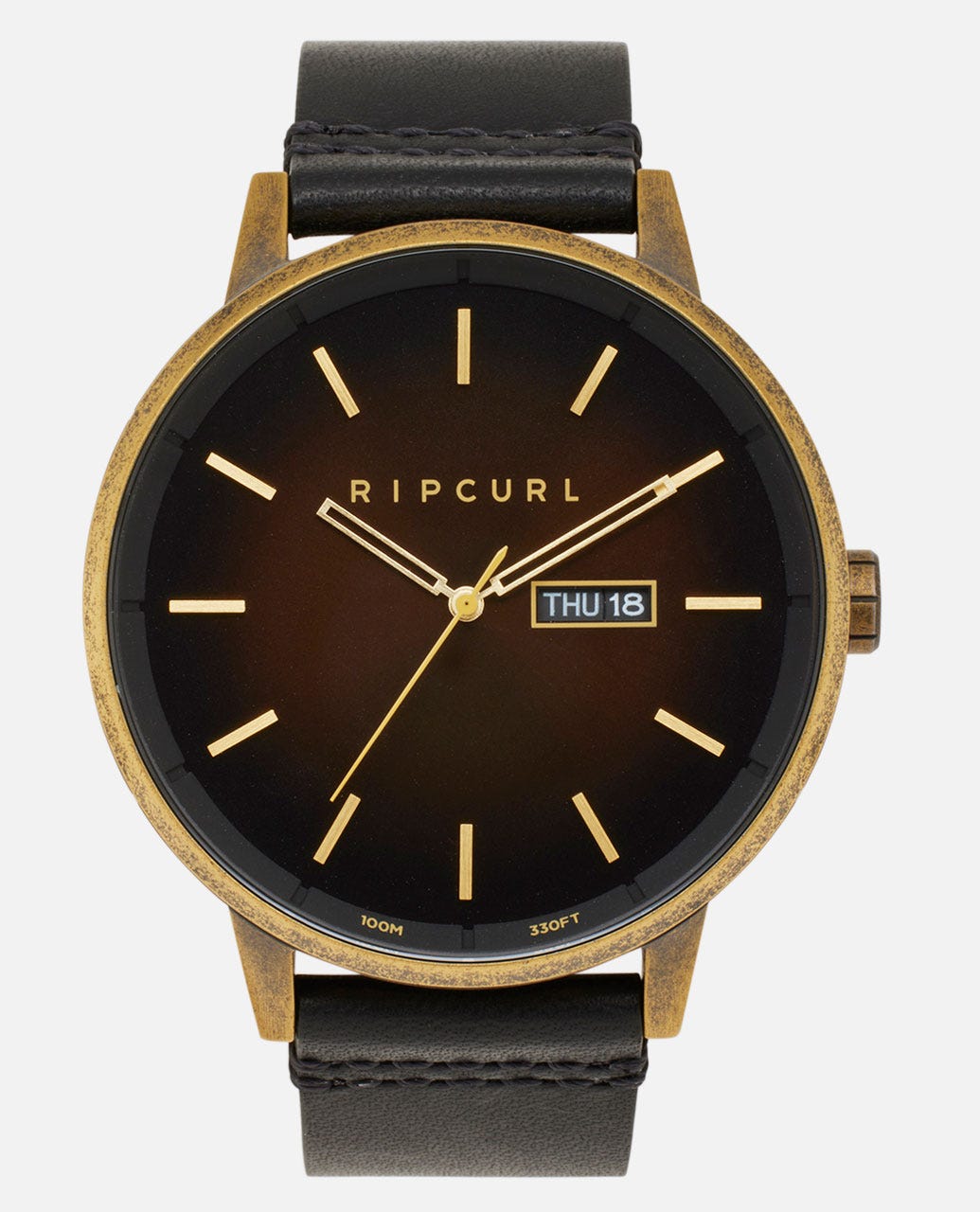 Detroit Leather Watch