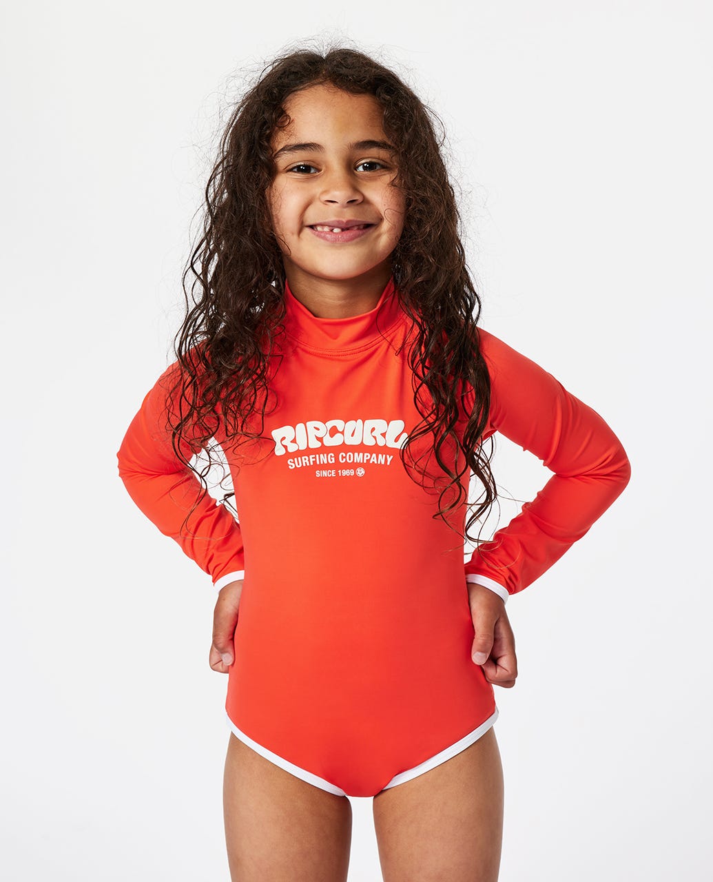 Surf Puff Long Sleeve Surf Suit - Girls (8-16 years)