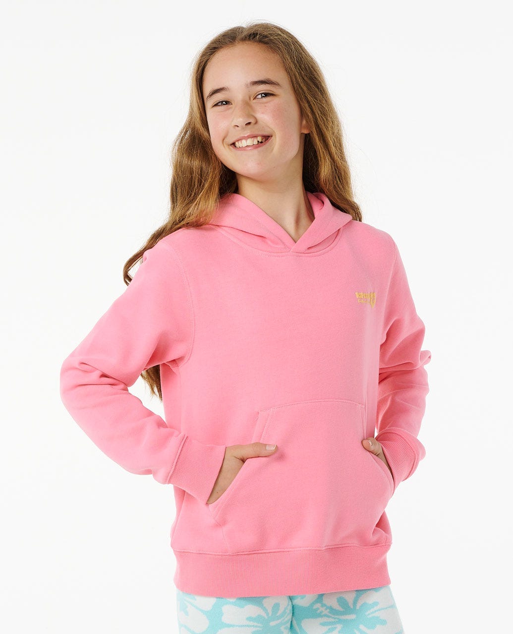Hibiscus Heat Logo Hood - Girls (8-14 years)