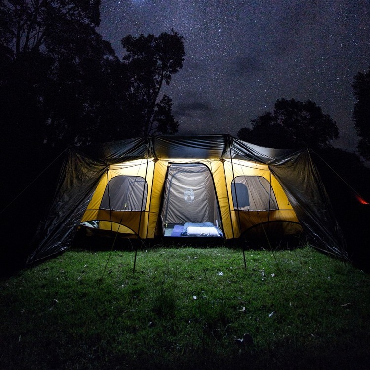 Coleman Northstar 10 Person Darkroom Tent with LED