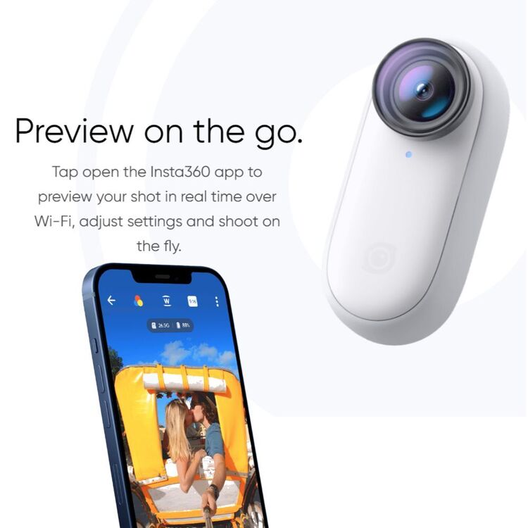 Insta360 GO 2 Action Cam White