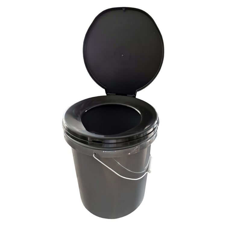 Spinifex Outhouse Bucket Camp Toilet Grey