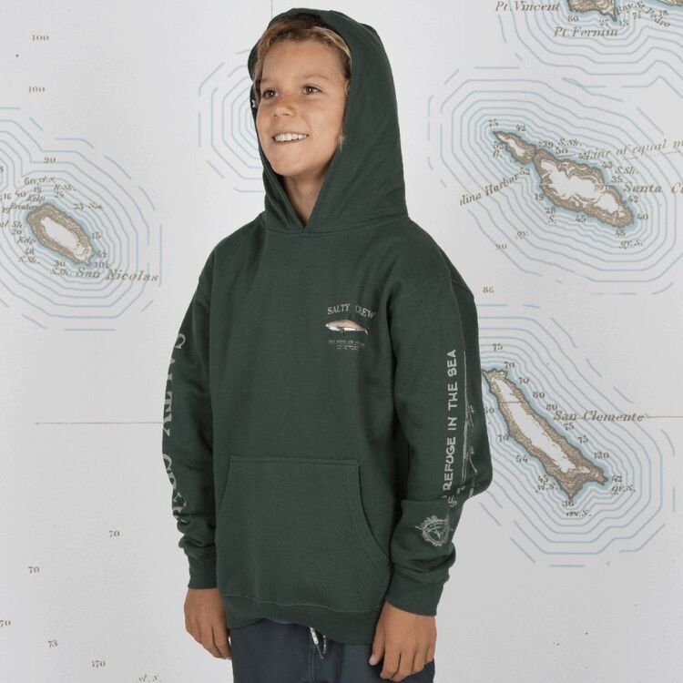 Salty Crew Bruce Boys Fleece Hoodie Alpine