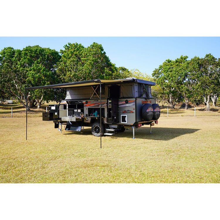 Austrack Talawana X16BLS Series 3 Hybrid Camper Grey