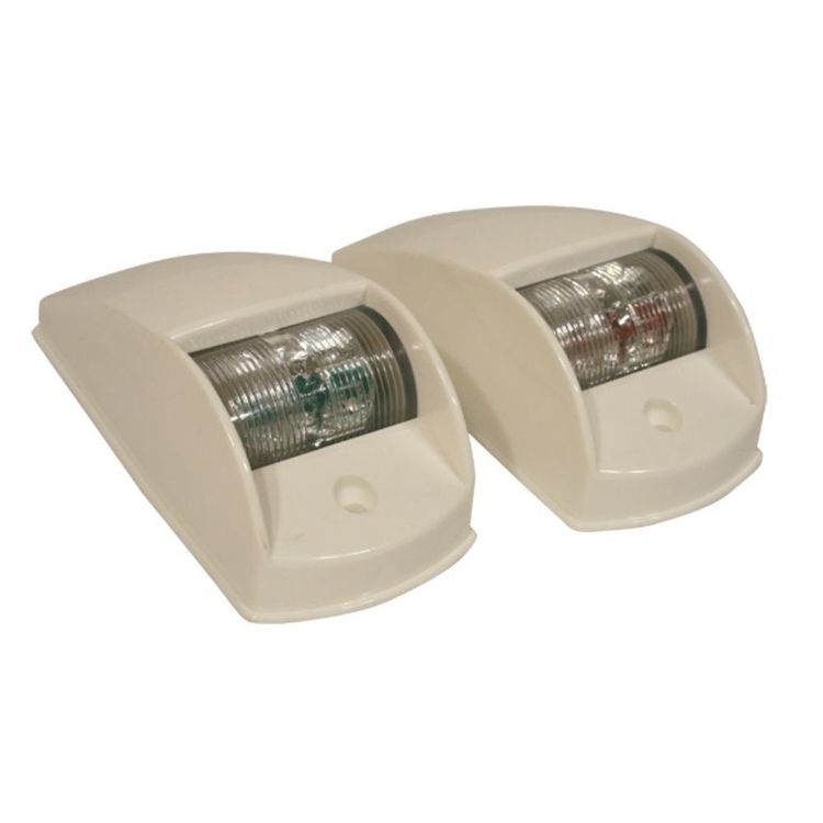 Waterline LED Port And Starboard Side Mount Navigation Lights White