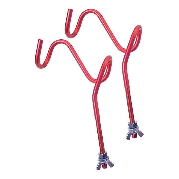 Waterline Aluminium Tinnie Rod Holder Pair Aluminium
